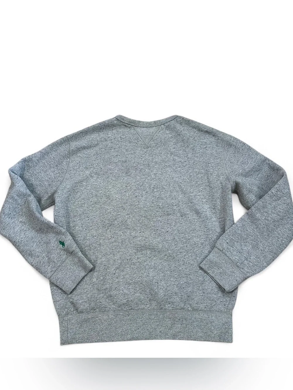 Polo Ralph Lauren Men’s Grey 67 Athletic Knitted Wear Crewneck Sweatshirt Medium